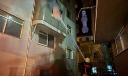 Elektrikli soba yangına neden oldu: Daire alev alev yandı