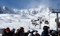 Erciyes'te hafta sonu yoğunluğu: Binlerce kişi akın etti