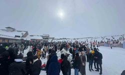 Erciyes'te sömestirin ilk gününde yoğunluk