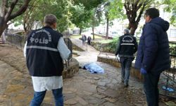 Evinin önündeki parkta ölü bulundu