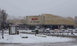 Gaziantep'te kar yağışı sonrası yollar boş kaldı