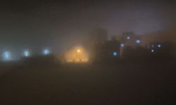 Gercüş'te sis etkili oldu