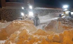 Gümüşhane'nin zirvelerinde kar seferberliği