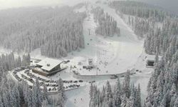 Ilgaz Dağı'nda yarıyıl tatili coşkusu