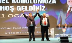 İzmir Şoförler ve Otomobilciler Esnaf Odası'nda Erkan Özkan güven tazeledi