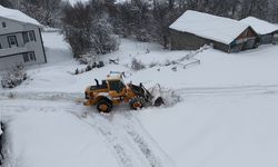 Karabük'te kapalı 123 köy yolu ulaşıma açıldı