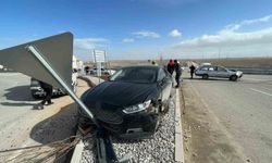 Karaman'da ters yöne giren otomobil kazaya yol açtı