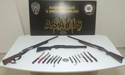 Karaman'da uyuşturucu ve kaçak tütün ele geçirildi: 3 tutuklama