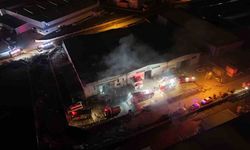 Kayseri'de mobilya fabrikasında yangın