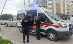 Manavgat'ta motosiklet devrildi: 1 yaralı