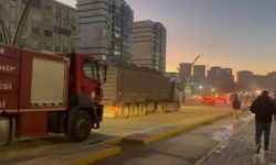 Mardin'de kireç fabrikasında çıkan yangın söndürüldü