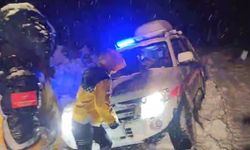 Muş'ta hasta çocuğa ulaşmak için ekipler seferber oldu