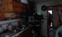 Ocakta unutulan fritöz itfaiyeyi alarma geçirdi