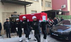Şehit polis memuru Aydın'dan memleketine uğurlandı