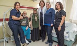 Şeker hastası 83 yaşındaki yaşlı adam ampütasyondan son anda kurtuldu