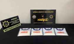 Şırnak'ta narkotik operasyonu: Yarım kilo metamfetamin ele geçirildi