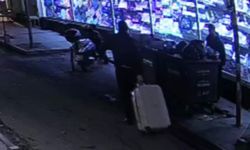 Şişli'deki dehşete ilişkin görüntüler ortaya çıktı: Cesedi valizde böyle taşımışlar