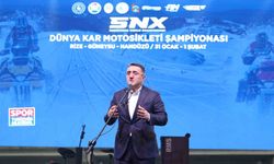 SNX Türkiye Dünya Kar Motosikleti Şampiyonası'nın açılış seremonisi Rize'de gerçekleştirildi