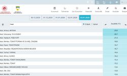 Tokat'ta son yüzyılın en sert ocak ayı yaşandı: Yeşilırmak'ın yüzeyi dondu