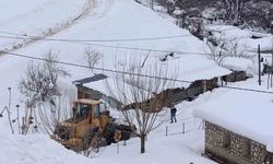 Tunceli'de karla mücadele çalışmalarını aralıksız sürdürüyor