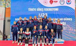U23 Türkiye Kadınlar Güreş Şampiyonası sona erdi
