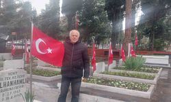 Yeni yılın ilk gününde şehit kardeşini yalnız bırakmadı