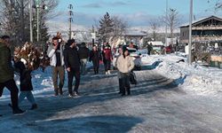 Yozgat'ta kar sonrası vatandaşlar Türkiye'nin ilk milli parkına akın etti