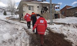 Zorlu kış şartlarında ihtiyaç sahiplerine destek