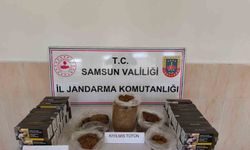 Alaçam'da kaçak tütün mamulleri operasyonu