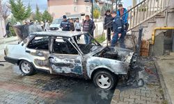 Alevlere teslim olan Fiat-Tofaş otomobil kullanılmaz hale geldi