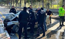 Amcasının aracını izinsiz aldı, kaçarken kaza yaptı