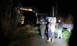 Aydın'da Emirdoğan Çayı taştı