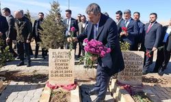 Bakan Tekin Şanlıurfa'da deprem şehitliğini ziyaret etti