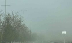Batman'da sis etkili oldu, görüş mesafesi düştü