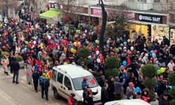 Bolu'da yüzlerce kişi 'Ramazan Alayı' yürüyüşünde buluştu