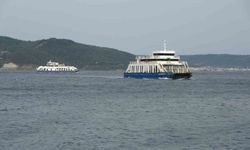 Bozcaada ve Gökçeada'ya feribot seferlerine fırtına engeli