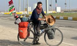 Dünya turundaki İtalyan gezginin Türkiye'deki ilk durağı Şanlıurfa oldu