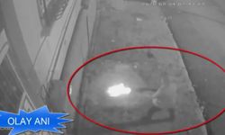 Garaja pompalı tüfekle ateş eden 2 şahıs tutuklandı: O anlar kamerada