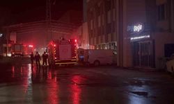 Gaziantep'te makarna fabrikasında yangın