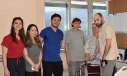 Geçirdikleri trafik kazası sonucu yaralanan Rus çift Çanakkale'de sağlığına kavuştu