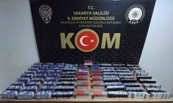 İstanbul'dan getirdikleri 16 bin elektronik sigarayla Sakarya'da yakalandılar