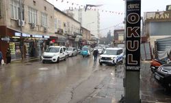 Kilis'te yağış etkili oluyor
