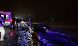 Muş-Erzurum yolunda takla atan otomobil şarampole yuvarlandı: 2 yaralı