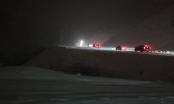 Pervari ve Şirvan'da kar yağışı köy yollarını kapattı, mahsur kalan araçlar kurtarıldı