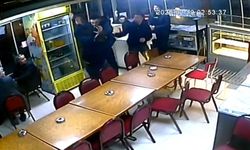 Saniye saniye kameraya yansıyan bıçaklı kavga, kız arkadaş meselesi yüzünden çıkmış