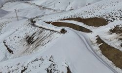 Siirt'te tipiden kapanan köy yolları temizlendi