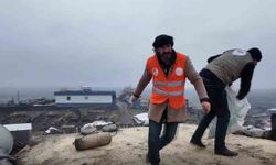 Siverek'te mağdur aileye hayırseverlerden destek