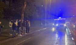 Tekirdağ'da çukura giren motosikletli genç yaralandı