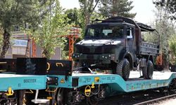 TSK'nın stratejik araçları demiryoluyla güvenle taşınıyor