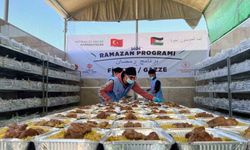 Vakıflar Genel Müdürlüğü Gazze'de: Günlük 20 bin kişilik iftar desteği